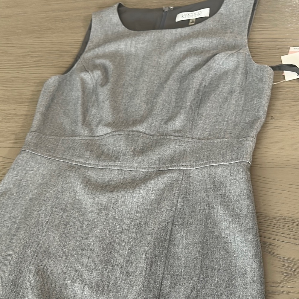 Kasper Women's Gray Sleeveless Dress